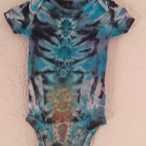 Homemade baby tie dye 6-9 months